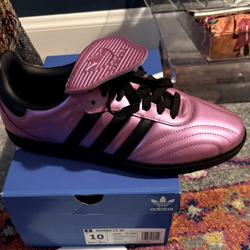 adidas Samba LT W Pink and Black Sneakers